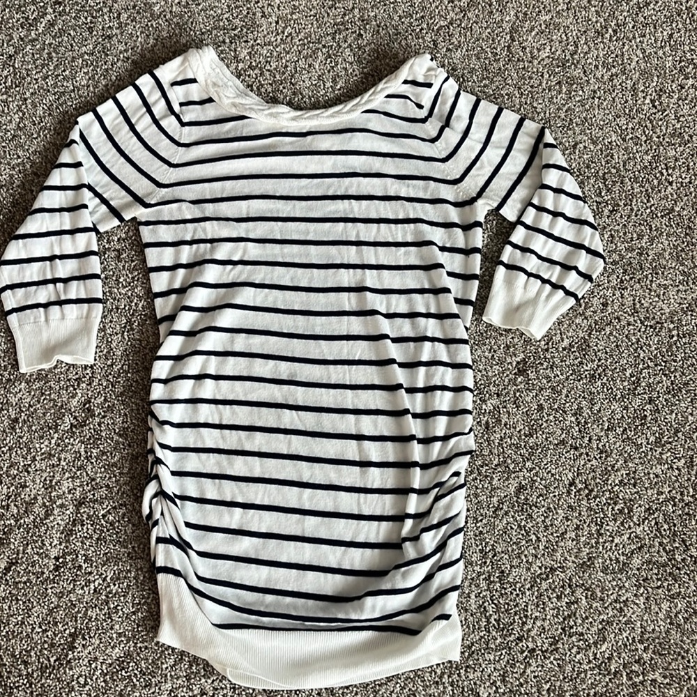 Striped Maternity Top
